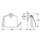 Grohe Essentials Toilet Paper Holder (Cover) Art. 40367001