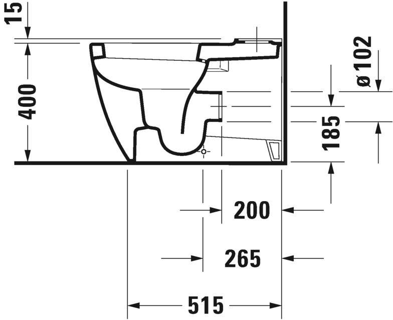 Duravit ME by Starck Close Coupled WC Art. 217009 + 093840085 + 002019