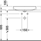 Duravit DuraSquare Above Counter Basin Art. 235560