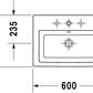 Duravit 2nd Floor Above Counter Basin Art. 034760