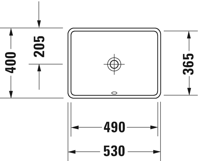 Duravit Starck 3 Under Counter Basin Art. 030549