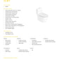 American Standard Acacia SupaSleek Close Couplied Toilet CL23075-6DASGCBT