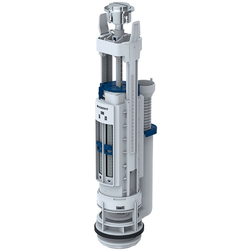 Geberit Type 290 Dual Flush Valve & Push Button Art. 838.424.00.0 (For Duravit Durastyle Floor Standing WC)