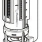Geberit Type 290 Dual Flush Valve & Push Button Art. 838.424.00.0 (For Duravit Durastyle Floor Standing WC)